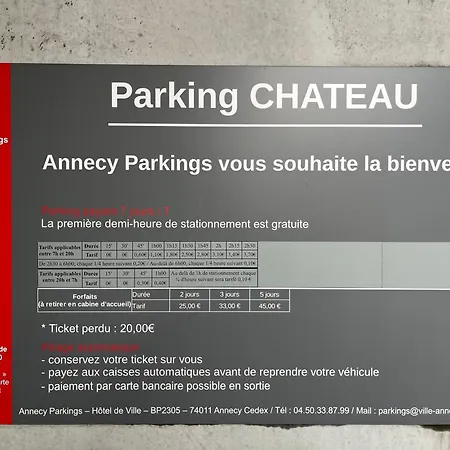L'escalier Du Chateau T4 Duplex 9 Couchages 4* * 阿讷西